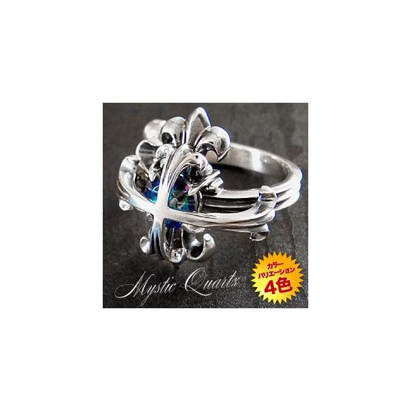 シルバーリング シルバーアクセサリー 指輪メンズ クロス ミスティック r0583