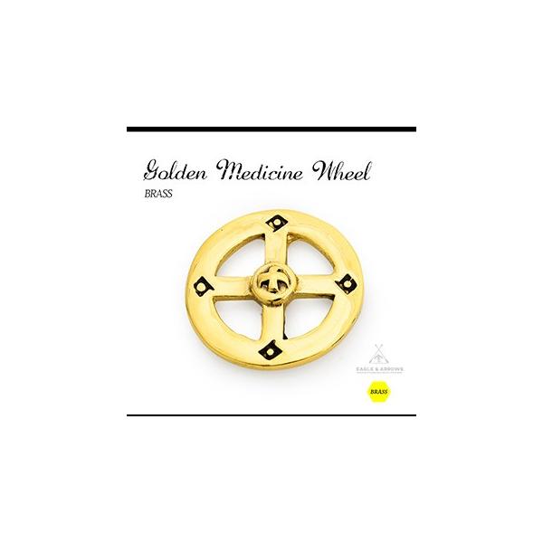 ホイール、フックセット、ゴールド ネイティブ フック掛け カスタムパーツ イーグル メディスンホイール