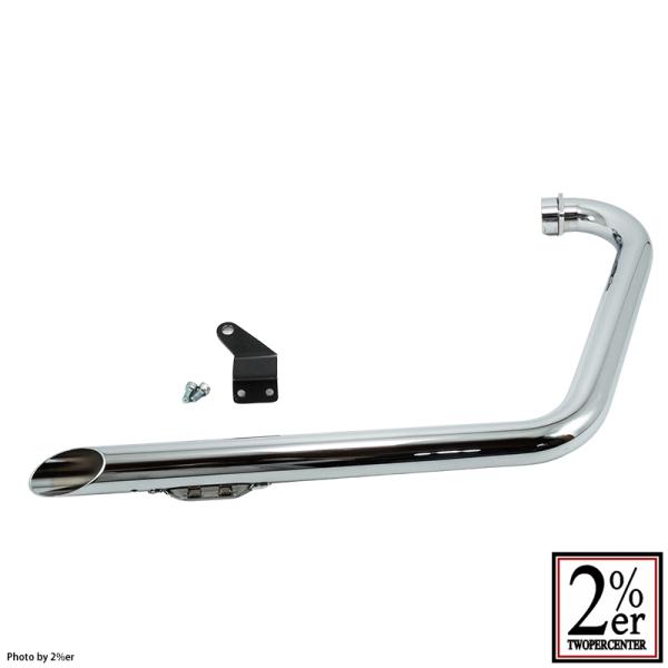 こー即購入⭕️sr400 sr500 ドラッグマフラー　ステンレス トルクコーンドラッグパイプマフラー SR400/500 : 2PERCENTER