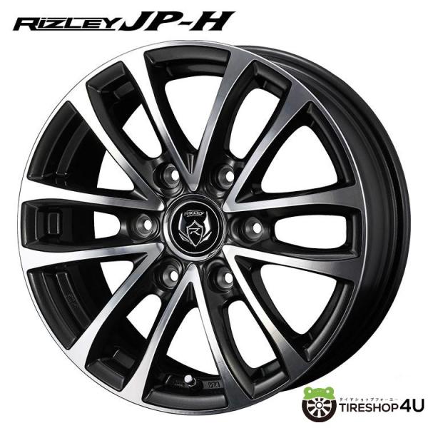 WEDS（ウェッズ） 4本購入で送料無料 RIZLEY JP-H 16x6.5J 6/139.7 +38 