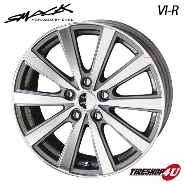4{wő SMACK VI-R 16x6.5J 5/100 +48 NGMP iCgK^bN x |bV VizC[1{i s