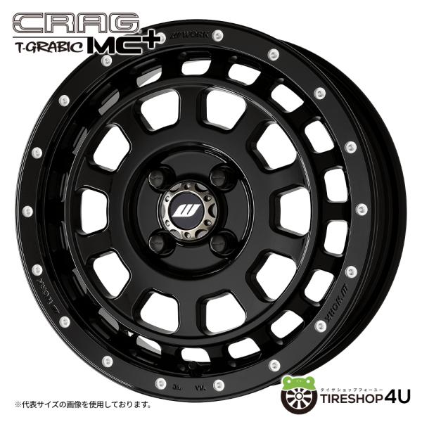 CRAG T-GRABIC MC+ ブラックピアスマシニング