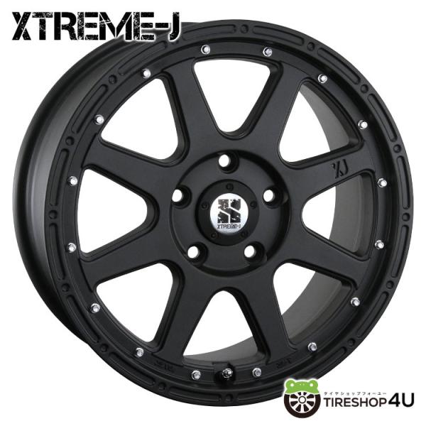 MLJ XTREME-J 17x7.5J 5/114.3 +38 FBK フラットブラック 新品ホイール