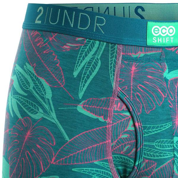 見事な 下着 靴下 部屋着 ツーアンダー ボクサーパンツ メンズ下着 2undr アンダーウェア 立体裁断 男性下着 ブランド 高品質 プレゼント 速乾 Eco Shift Boxer Briefs Print Jungle Ism Com Ge
