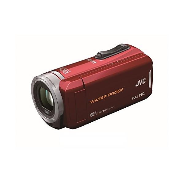 Jvc 防水5m防塵仕様 ビデオカメラ Gz Jvc B00j2oys0i 3sense 内蔵メモリー64gb Kenwood 3senseのjvc レッド カメラ Kenwood