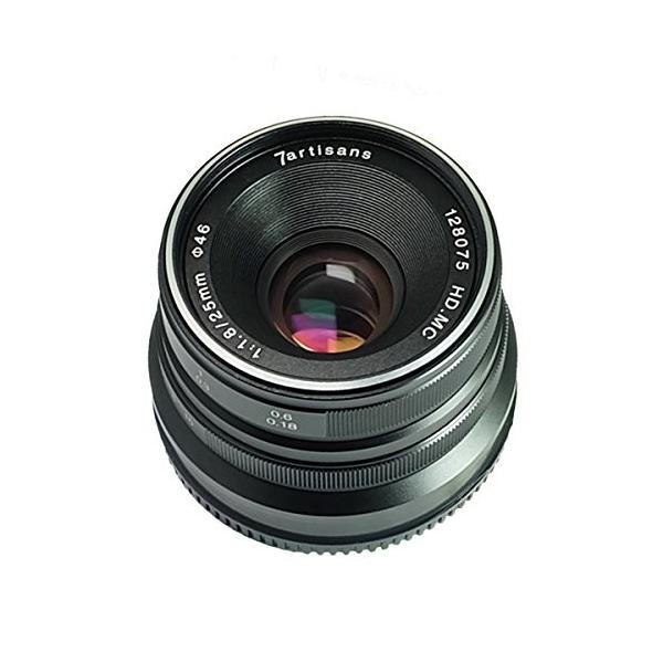 通常便なら送料無料 7artisans 25mm F1 8 マニュアルフォーカスレンズ r Sony ii カメラa7