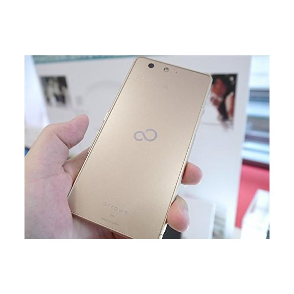 新品未使用 Farm06110 おしゃれ Arrows Simフリー M03 シャンパンゴールド