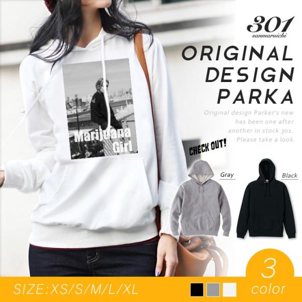 �p�[�J�[ ���f�B�[�X ���� �u�����h ������� �傫�� �t�[�h�t�� �v���I�[�o�[ �}���t�@�i �K���W�� BAD GIRLS weed bitch ���킢�� �������