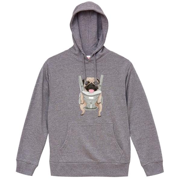 パーカー レディース 長袖 トップス パーカー プルオーバー フード付き パグ 犬 Pug だっこパグ 赤ちゃん イラスト Buyee Buyee 일본 통신 판매 상품 옥션의 대리 입찰 대리 구매 서비스