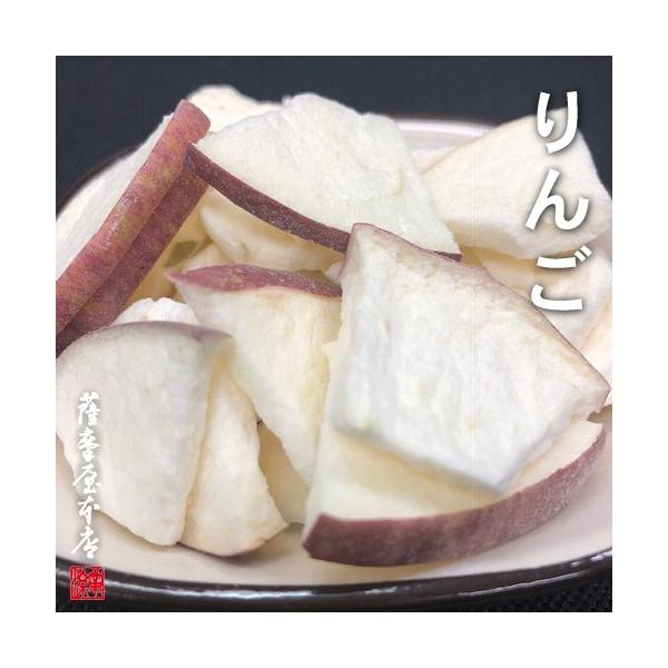 国産乾燥果実シリーズ／乾燥りんご／25g／リンゴ／国産原料100％／ニューフリーズドライ製法／特許取得／FD／AD／ドライ／エアドライ／ドライフルーツ／