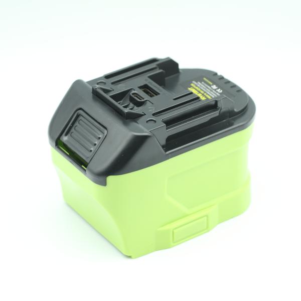 RYOBI リョービ 18Vバッテリーをマキタ18V用に変換するアダプター マキタ充電式電動工具用 18V バッテリー用アダプターRYB18MT