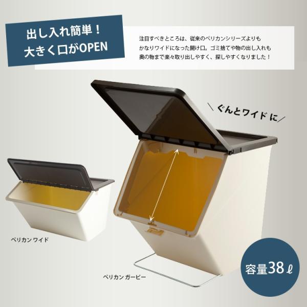 ペリカン ガービー 38l ごみ箱 ゴミ箱 Pelican Garbee Stacksto スタックストー 45l対応 ふた付き 分別 ダストボックス スタッキング Buyee 日本代购平台 产品购物网站大全 Buyee一站式代购 Bot Online