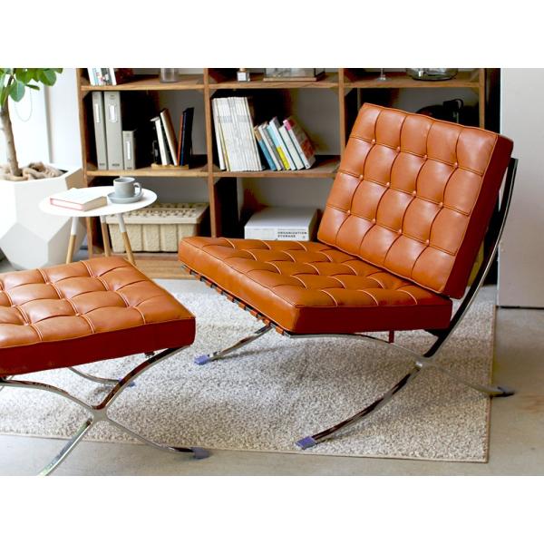 お値下げ！バルセロナチェア オットマン付き