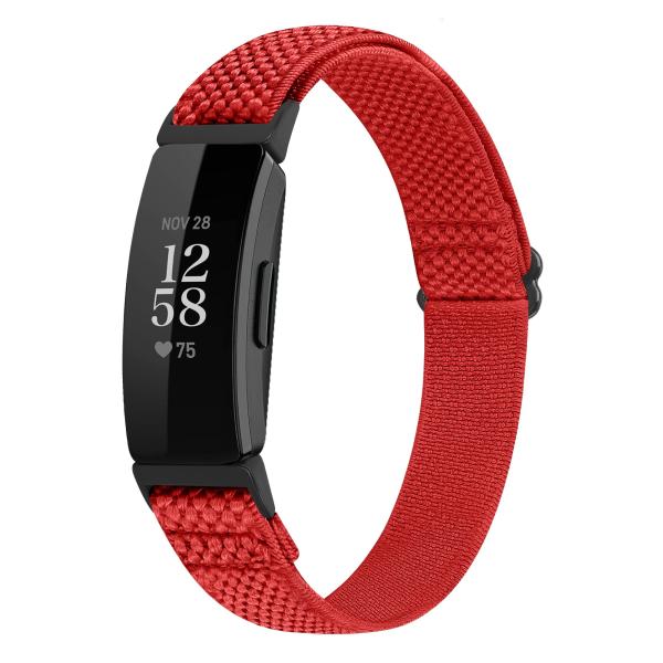 Runostrich コンパチブル Fitbit Inspire2/Inspire HR/Inspire ナイロン弾性スポーツバンド交換用ストレッチバ