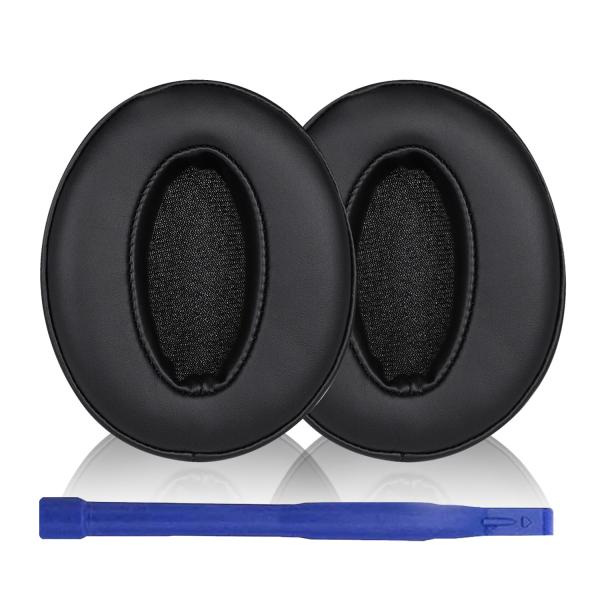 Aiivioll プロテインレザー 交換用イヤーパッド ゼンハイザー HD4.50BT、HD4.50BTNC、HD4.40BT イヤーパッド、ヘッドホ