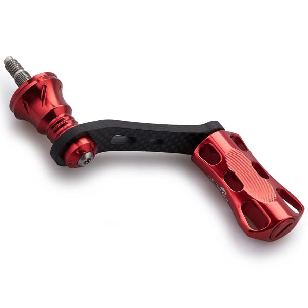 HEIGHTEN 42mm リール ハンドル 22mm ノブ 搭載 シマノ ダイワ スピニングリール 通用【ライトゲーム 渓流釣り】Wave Seri