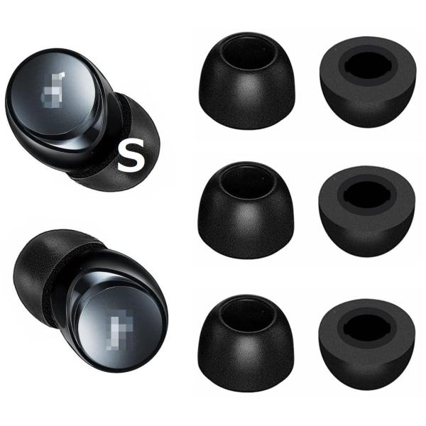 A-Pcas イヤーピース 低反発 ウレタン製 Soundcoreイヤホン用 Soundcore Liberty 4／Air 2 Pro／Neo2用