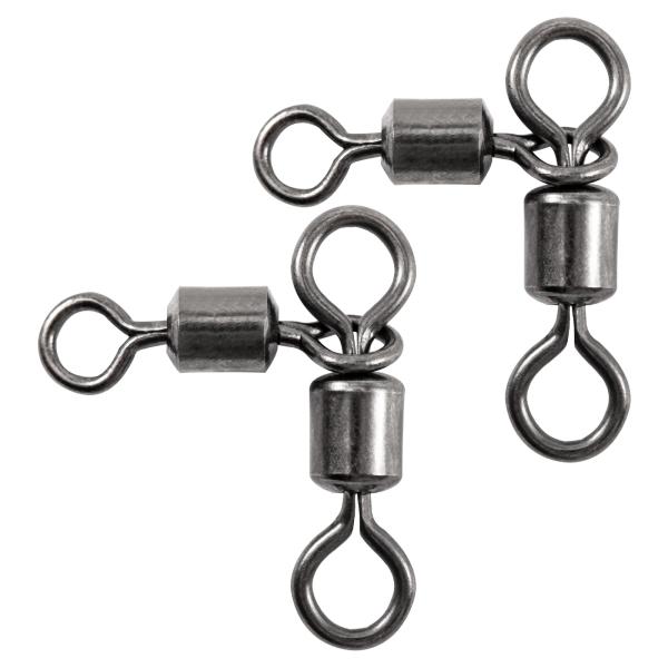 Goture パワー親子サルカン 8*10 100個セット 徳用 高強度 超回転ベアリング親子サルカン スナップ 釣り 仕掛け