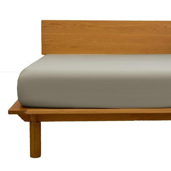 ボックスシーツ ワイドダブルロング 長さ210cm マチ30cm 幅155cm ベッドシーツ 綿100 マットレスカバー 全周ゴム 着脱簡単 BOXシ