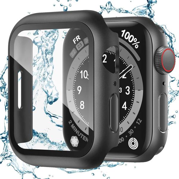 Puptoya for アップルウォッチ 防水 カバー 40mm Apple Watch用 ケース Series 6 5 4 SE3 SE2 あっぷる