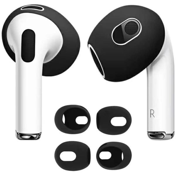 【4個入り】AMAPC for AirPods 4 イヤーピース 2024 シリコーン製イヤホン カバー airpods 4 落ち防止イヤーピース分離