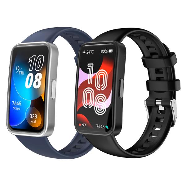 HUAWEI Band10 / Band9 / Band8 交換用ベルト 【2個入り】 MoKo ファウェイバンド10 ファウェイバンド9 ファウェイ