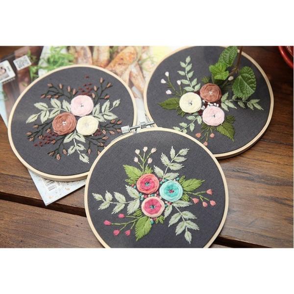 刺繍キット クロスステッチ 花 立体パンジーの花柄 刺しゅう布 針 糸セット 刺繍枠付き 初心者向け やり方 手作り絵画手芸キット 簡単 送料無料 Buyee Buyee 일본 통신 판매 상품 옥션의 대리 입찰 대리 구매 서비스