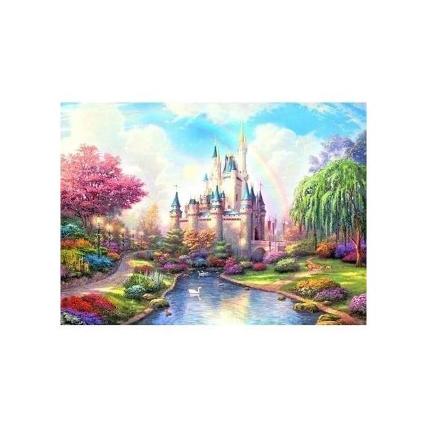 布サイズ(約)：72ｘ58cm図柄サイズ(約)：63ｘ48cm刺繍色数：70色ステッチ数：270ｘ208刺繍布：綿（白：図案印刷） 刺繍糸：綿ステッチ方法：11カウント（「3本取り」でフルステッチ）キット内容：(1)刺繍布（図案印刷）(2)...