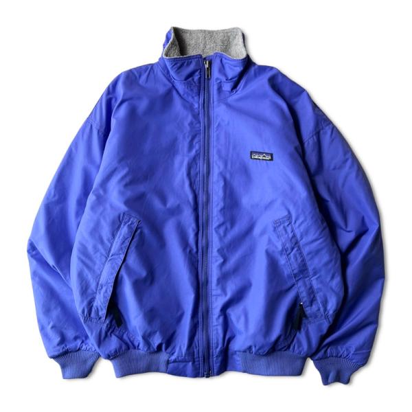 90s 旧タグ USA製 Patagonia 裏フリース ナイロン シェル