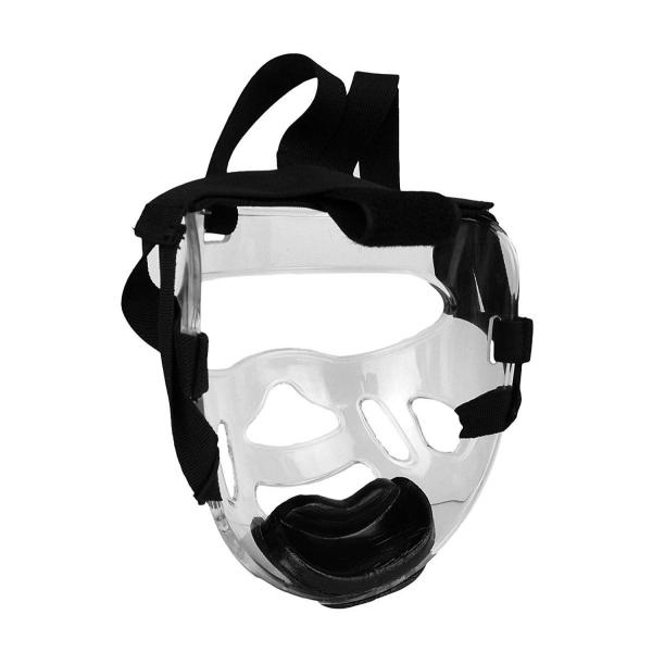 NEW Martial Arts Clear Face Shield Mask for Sparring Head Gear