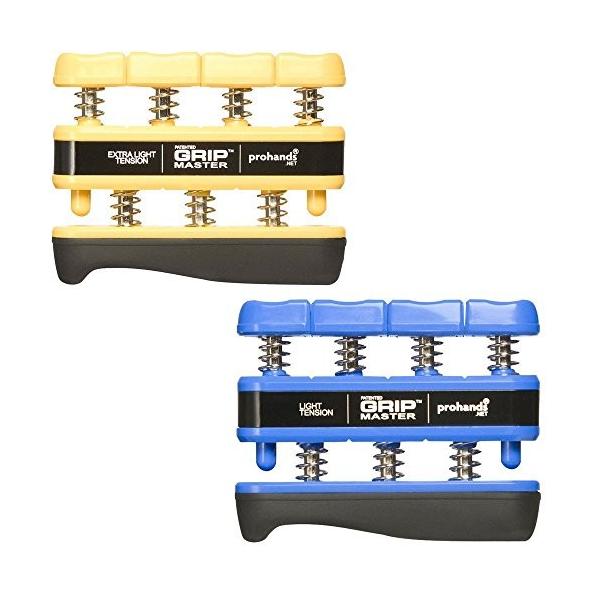 Gripmaster 2 Pack Yellow Extra Light Tension And Blue Light Tension Andwaffles Com