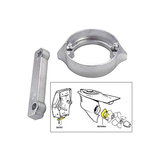 Volvo Penta Aluminum Anode Kit Volvo 280 Dp Duo Dual Prop Morenotafurt Com