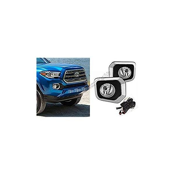 Remarkable Power Fit For 2016 2017 Toyota Tacoma Fog Lights Bumper Lam Aborgela Com
