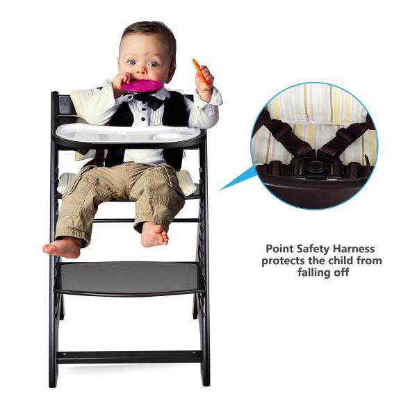 baby high chair adjustable height