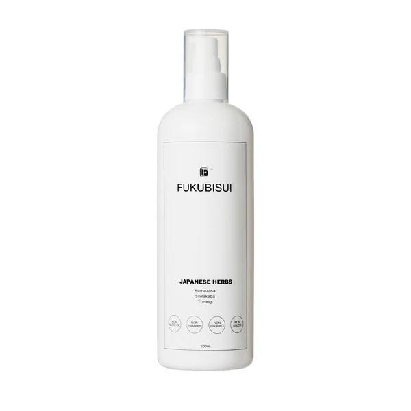 FUKUBISUI 福美水 500ml (ポンプ付き) 全身 顔体用化粧水 大容量 低刺激 肌荒れ 敏感肌 乾燥肌 脂性肌 ヨモギ