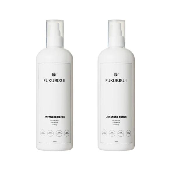 FUKUBISUI 福美水 500ml (ポンプ付き) 2本セット全身 顔体用化粧水 大容量 低刺激 肌荒れ 敏感肌 乾燥肌 脂性肌 ヨモギ