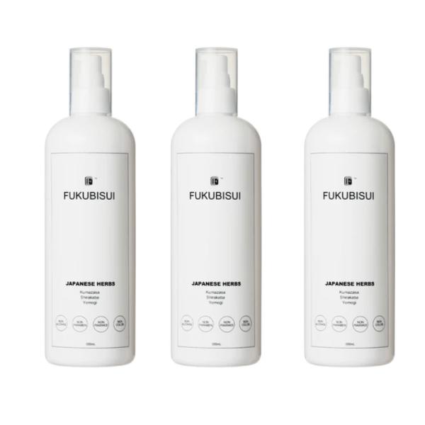 FUKUBISUI 福美水 500ml (ポンプ付き) 3本セット全身 顔体用化粧水 大容量 低刺激 肌荒れ 敏感肌 乾燥肌 脂性肌 ヨモギ