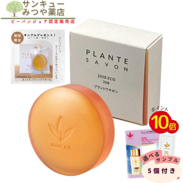 ビーバンジョア ビーバンジョア JE268  プラントウサボン100g