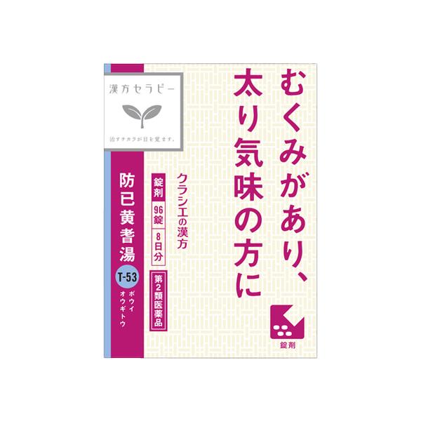 (第2類医薬品)【クラシエ：漢方セラピー】防已黄耆湯Fクラシエ 96錠(使用期限2026.6月）