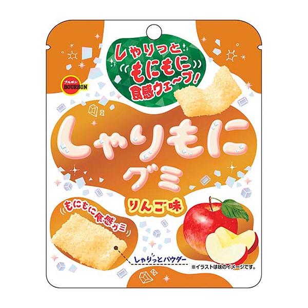 ブルボン しゃりもにグミりんご味 57g 120コ入り 2025/10/07発売
