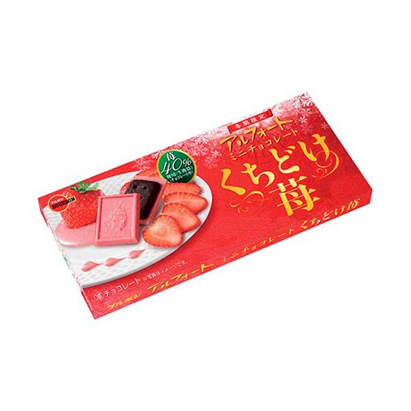 ブルボン アルフォートミニチョコレートくちどけ苺 12個 120コ入り 2025/12/02発売 (4901360365685c) ブルボン アルフォートミニチョコレートくちどけ苺 12個 120コ入り