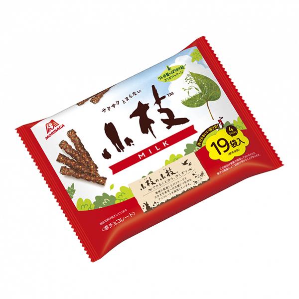 森永製菓 小枝＜ミルク＞ティータイムパック 101g 14コ入り 2025/04/22発売 (4902888270734)