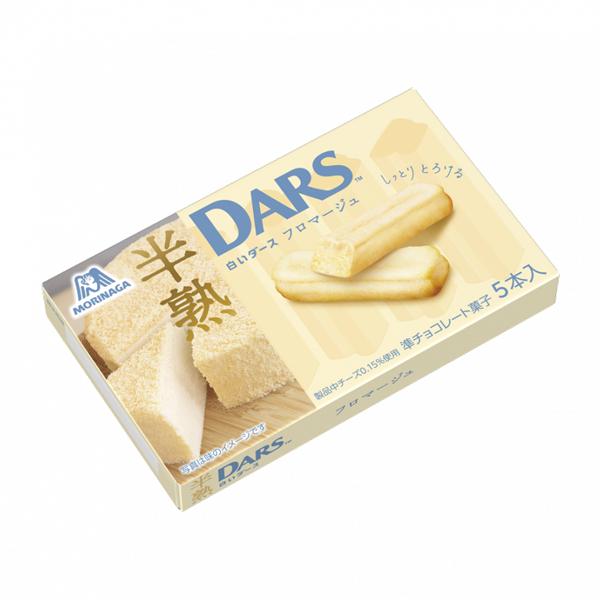 森永製菓 白い半熟ダースフロマージュ 5本 10コ入り 2025/10/14発売 (4902888273155)