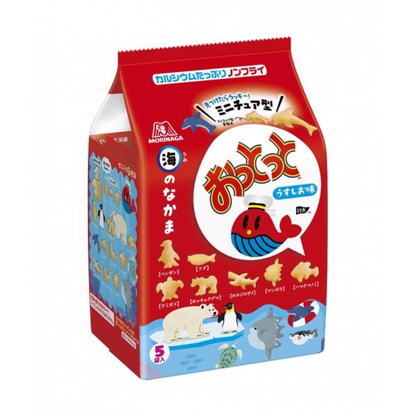 おっとっと様 ③,③,10,10 森永製菓 おっとっと＜うすしお味＞ 75g（15g×5小袋） 10コ入り 2026