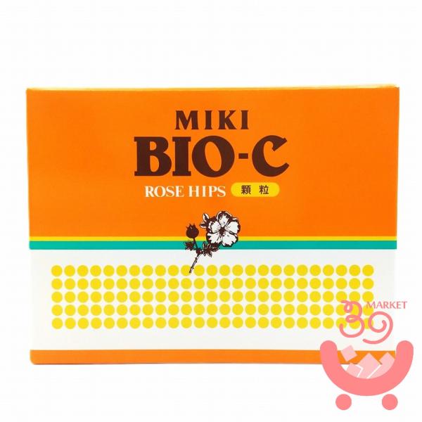 ミキバイオ-Cは、体内では作ることのできないビタミンCとカルシウムを含んだ栄養補助食品です。原料は、ビタミンCを含むローズヒップ（ノイバラの偽果）と、回遊魚の骨を粉末にし精製したマリンカルシウム。携帯や料理の素材としても手軽にご使用いただけ...