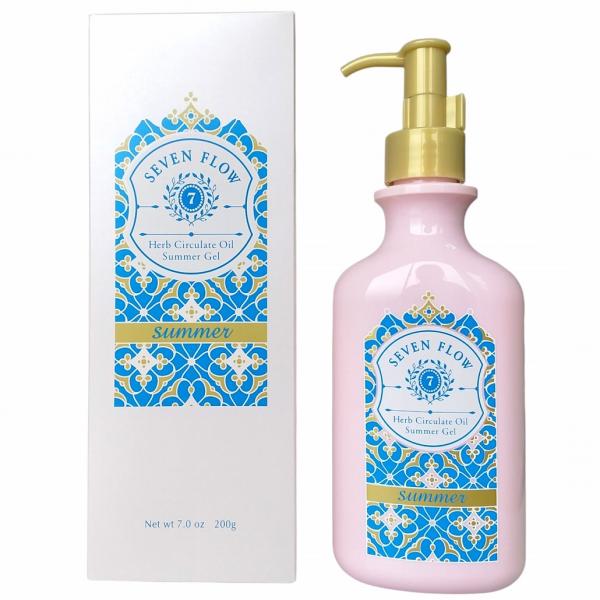 お顔、全身に使えるジェルオイル美容液は、美容成分９８．３％（水・香り成分含む）配合。グレープフルーツ果皮油の爽やかな香り。●内容量　200g