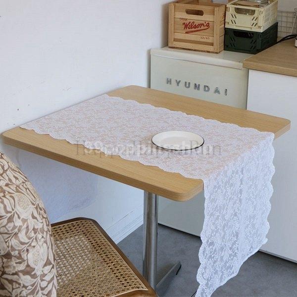 クロス センタークロス テーブルランナー テーブルクロス センターテーブル レース インテリア雑貨 おしゃれ 白 丸 長方形 上品 可愛い Popo 9491qorou 39poppins Shop 通販 Yahoo ショッピング
