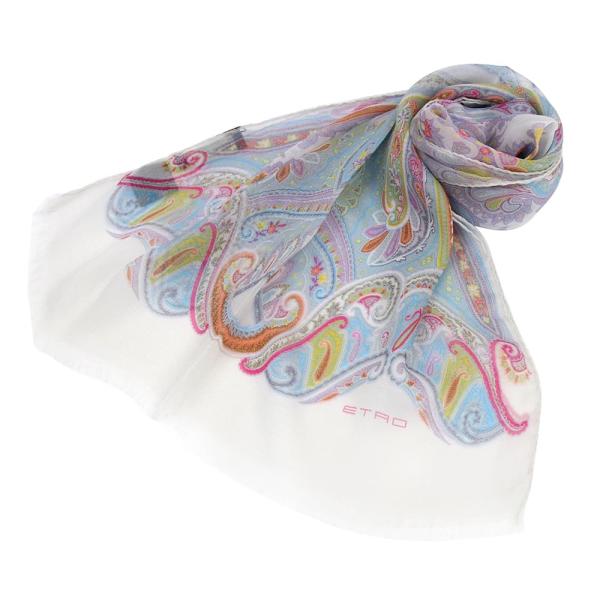 エトロ ETRO スカーフ シルク マルチカラー Scarf Multi Silk 10660