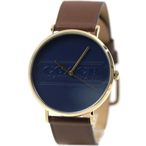 COACH コーチ 腕時計 メンズ チャールズ 41mm ネイビー ブラウン COACH コーチ 腕時計 メンズ チャールズ 41mm ネイビー ブラウン