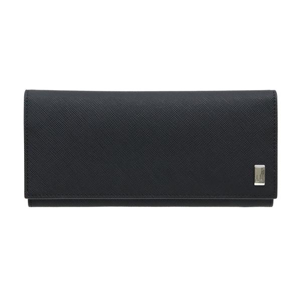 並行輸入品 ダンヒル 長財布 二つ折り プレーン DUNHILL Plain ブラック 22R2P12PS001R